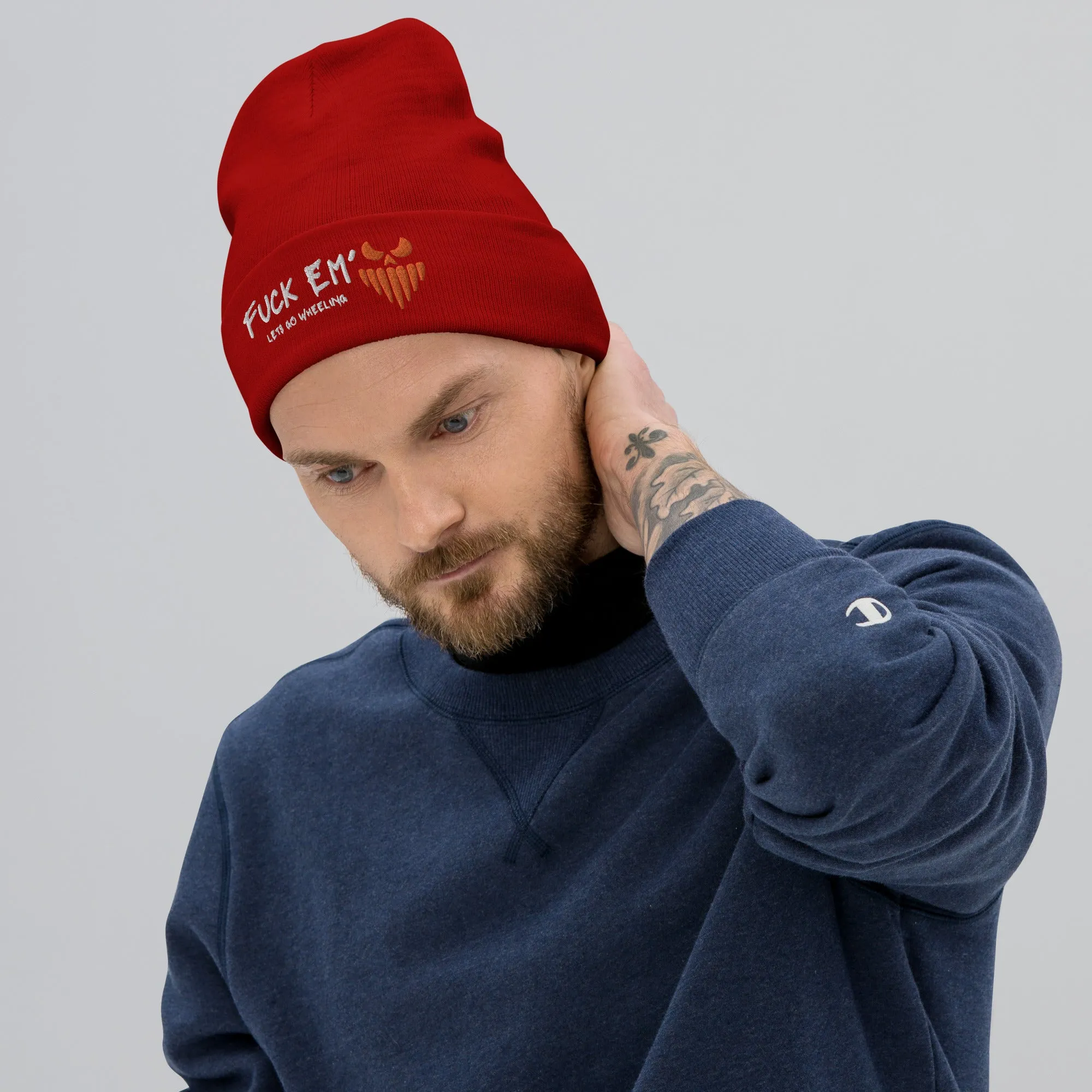 Shoreline Offroad Let’s go wheeling Embroidered Beanie