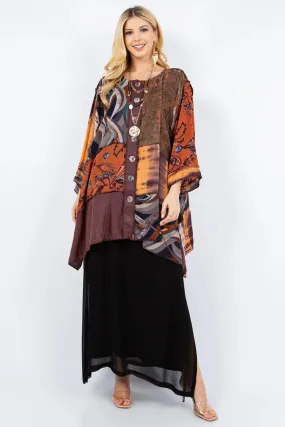 Sterling Style Short Happy Coat - 5846SHC COFFEE