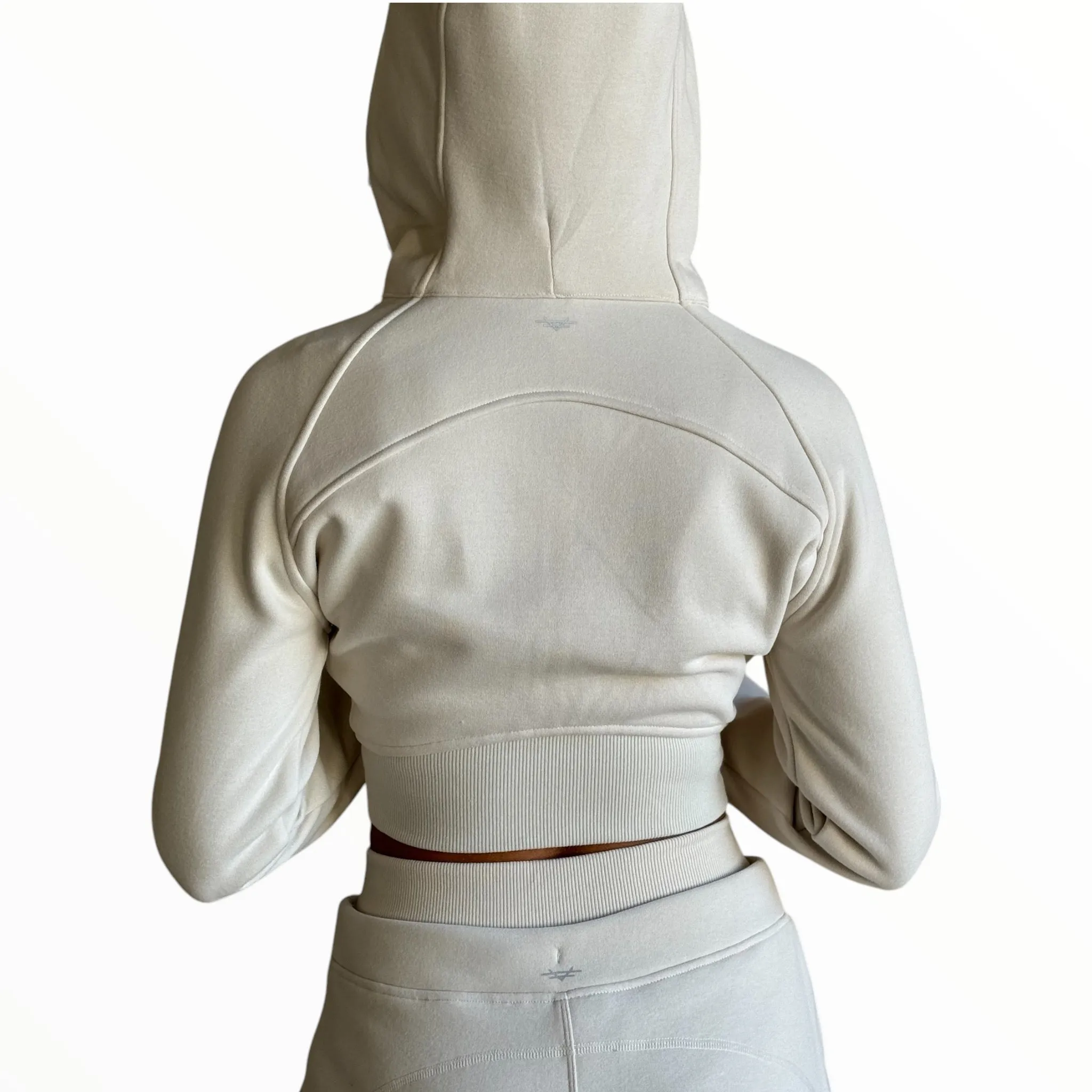 Street Style Fleece Set - Ivory