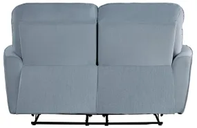 Teddy Gray Reclining Loveseat