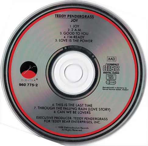 Teddy Pendergrass - Joy (CD, Album) (NM or M-)