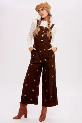 The Jameson Floral Corduroy Jumpsuit