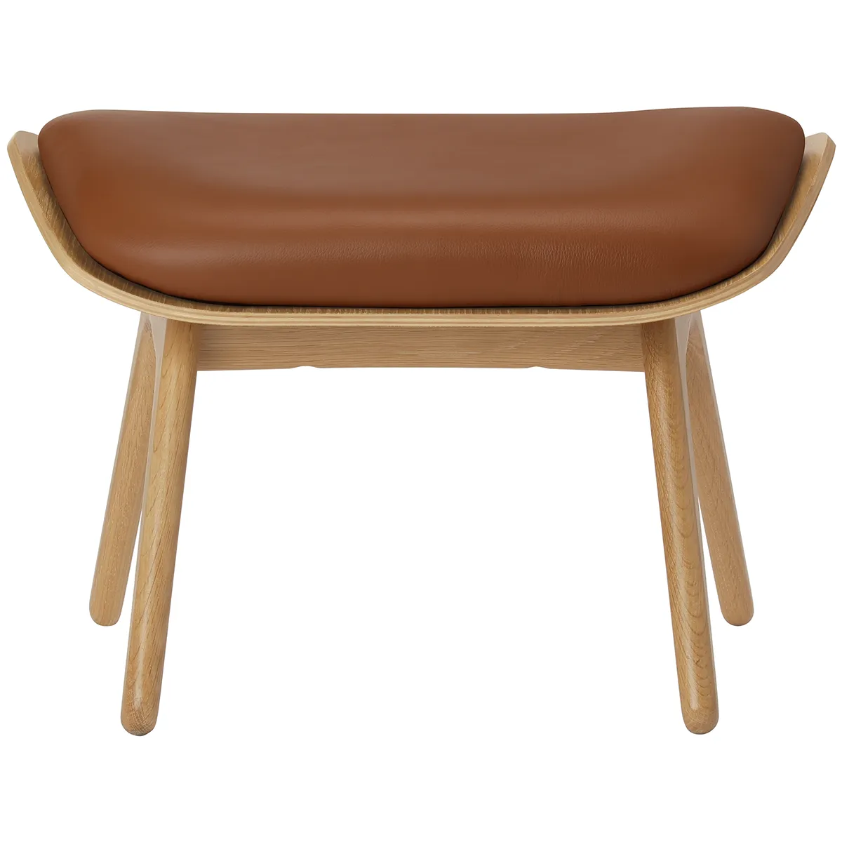 The Reader Leather Ottoman