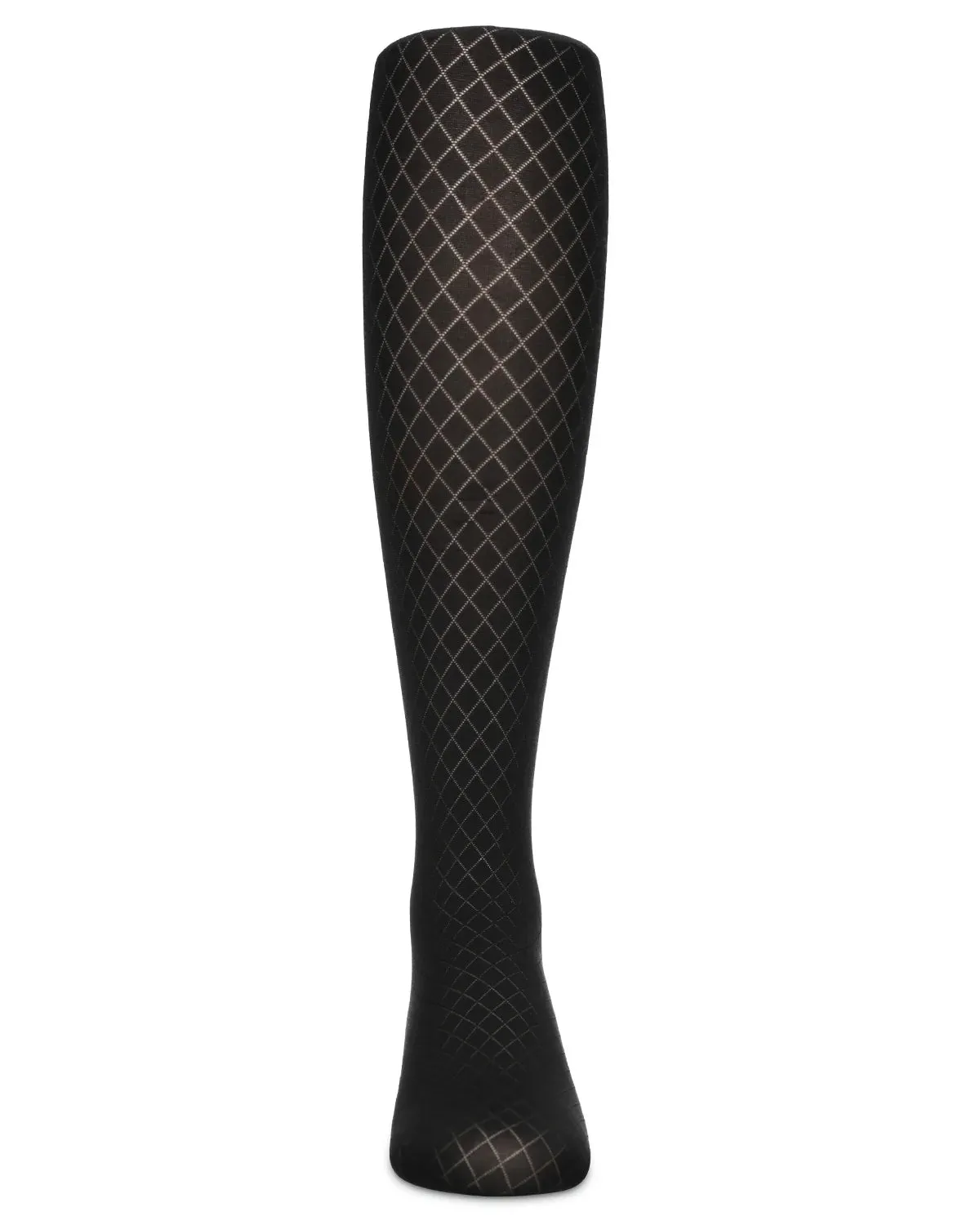 tights semi opaque diamond