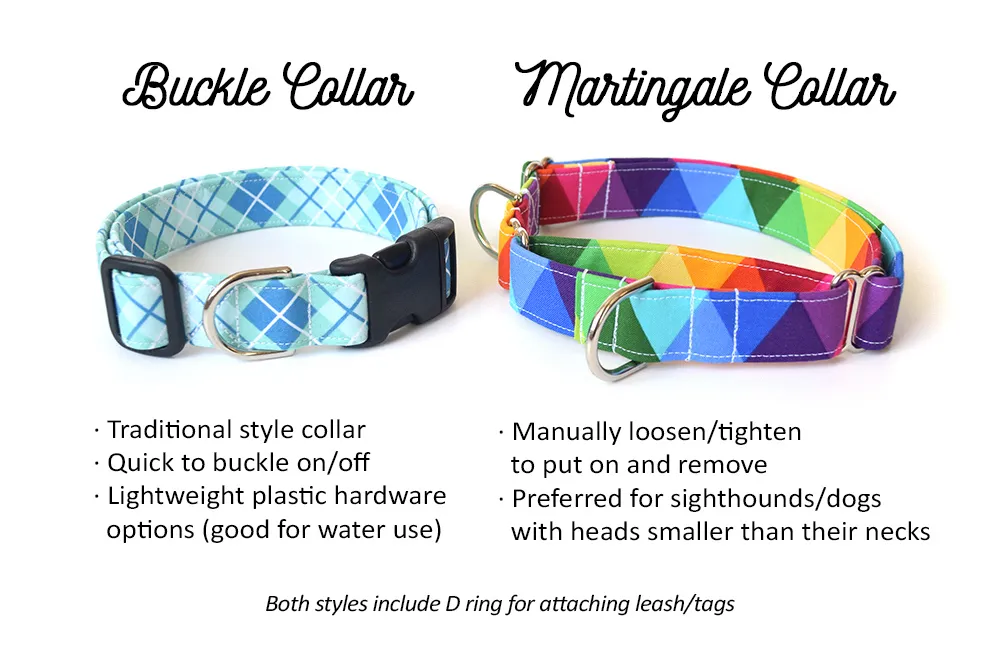 Ugly Sweater Nordic Stripe Dog Collar