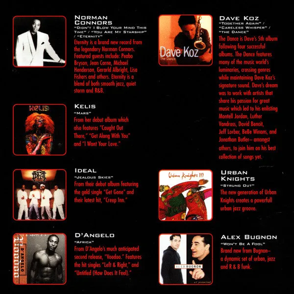 Various - Listen To Your Past…Hear Your Future. EMI Music Distribution Celebrates Black History Month (CD, Comp, Promo, Smplr) (M)