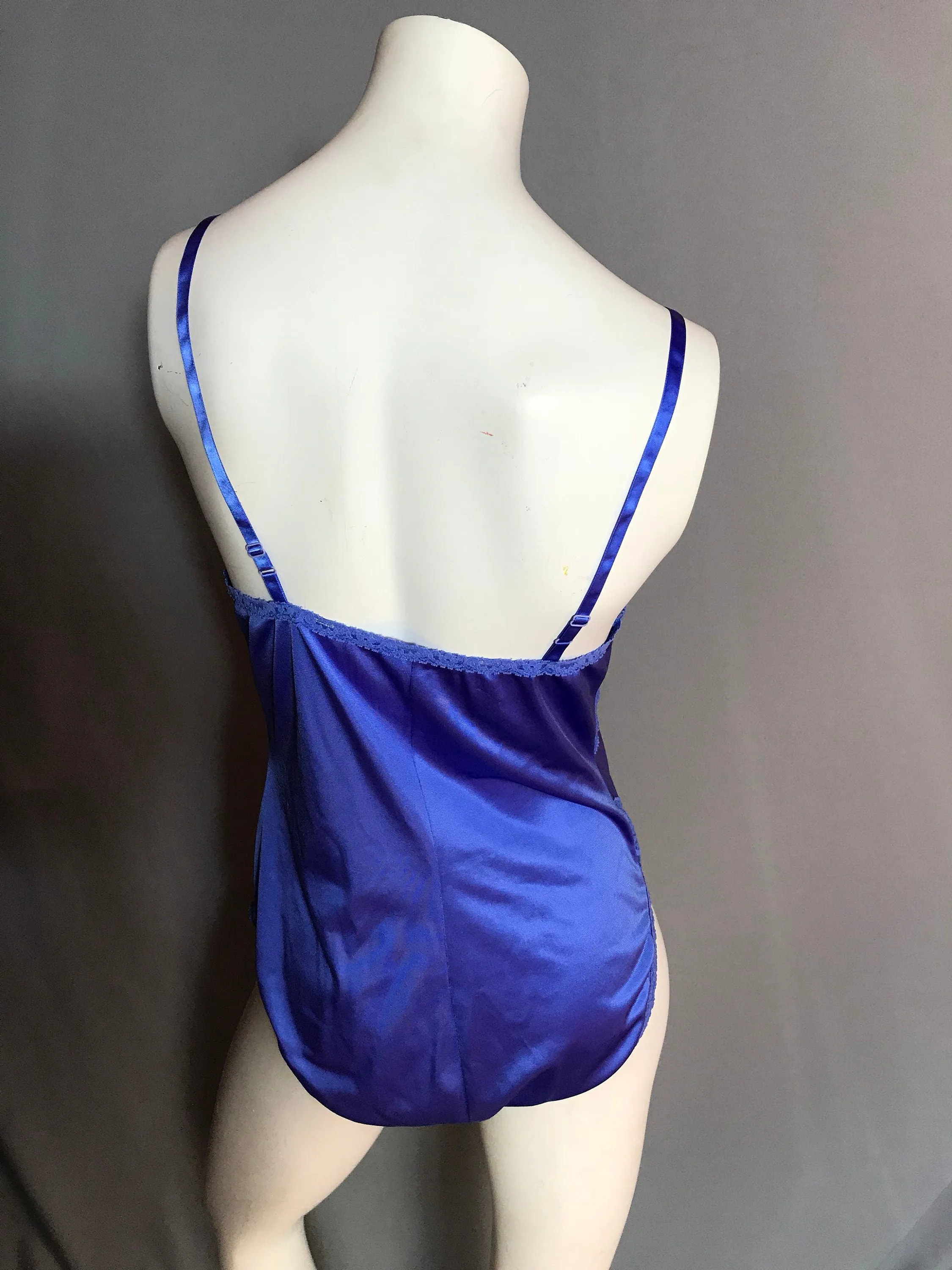 Vintage Purple Teddy JC Penney 34 M