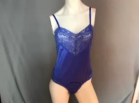 Vintage Purple Teddy JC Penney 34 M