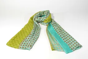 Viscose Scarf-Lime Green