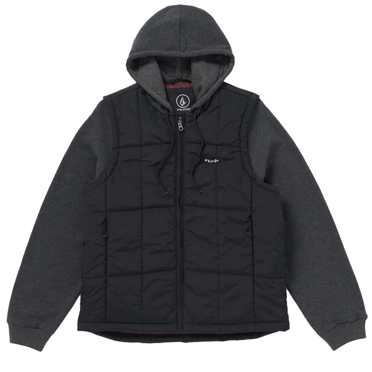 Volcom Stayner Hooded Jacket - Black