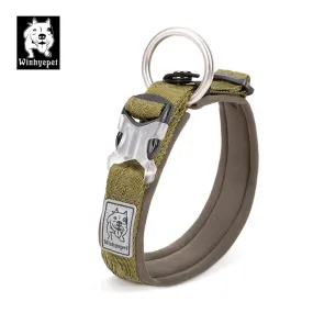 Whinhyepet Dog Collar army green -XS