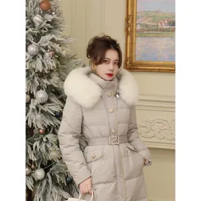 Winter Love Letter Thickened Down Coat