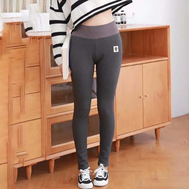 Women's Autumn/Winter Casual Elastic Velvet Warm Leggings