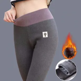 Women's Autumn/Winter Casual Elastic Velvet Warm Leggings