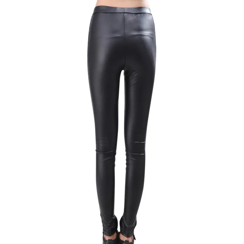 Women's Skinny Faux Leather Leggings