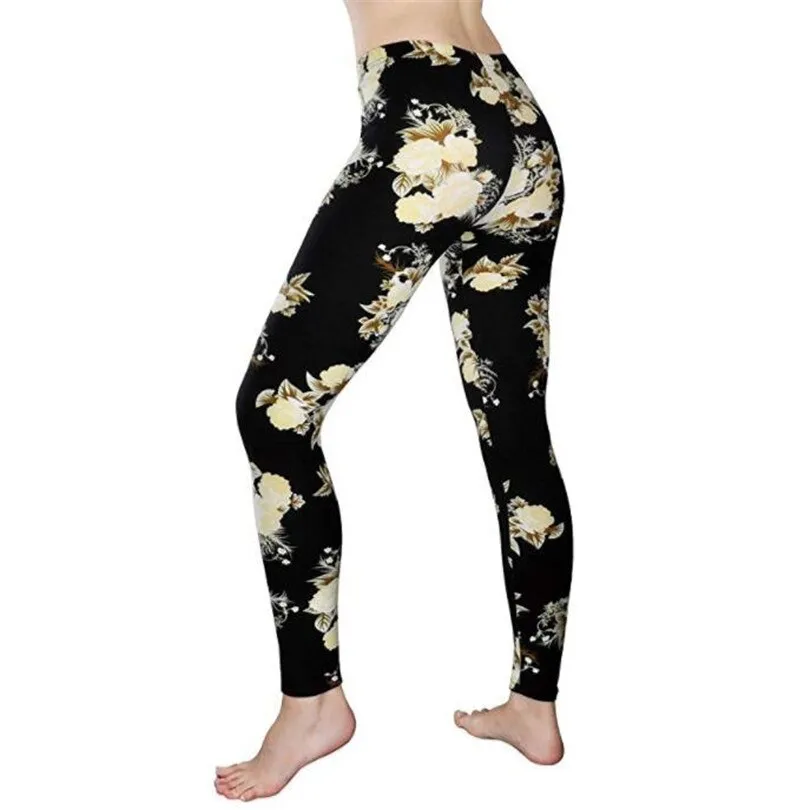 Women's Summer Casual Elastic Leggings With Geometric Print
