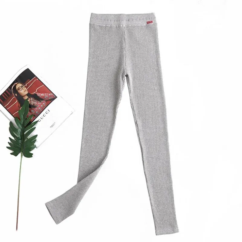 Women's Winter Casual Knitted Elastic Warm Leggings