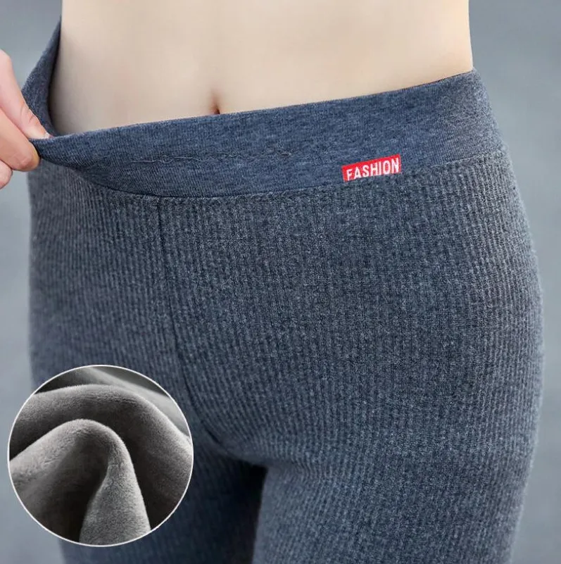 Women's Winter Casual Knitted Elastic Warm Leggings