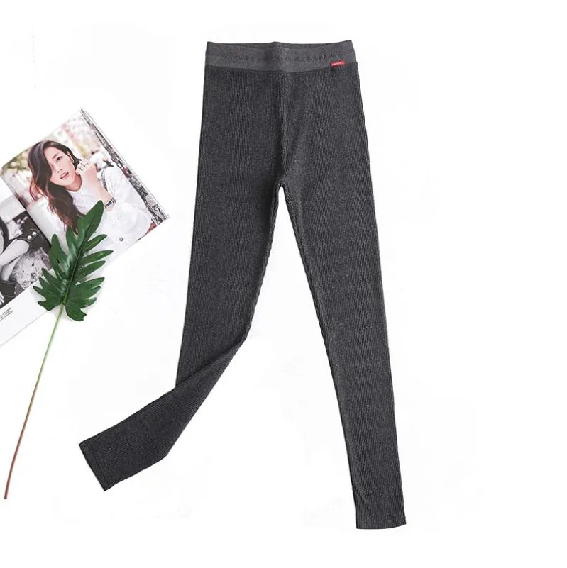 Women's Winter Casual Knitted Elastic Warm Leggings
