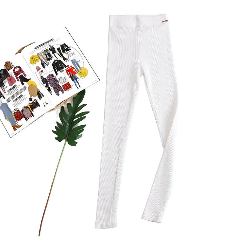 Women's Winter Casual Knitted Elastic Warm Leggings