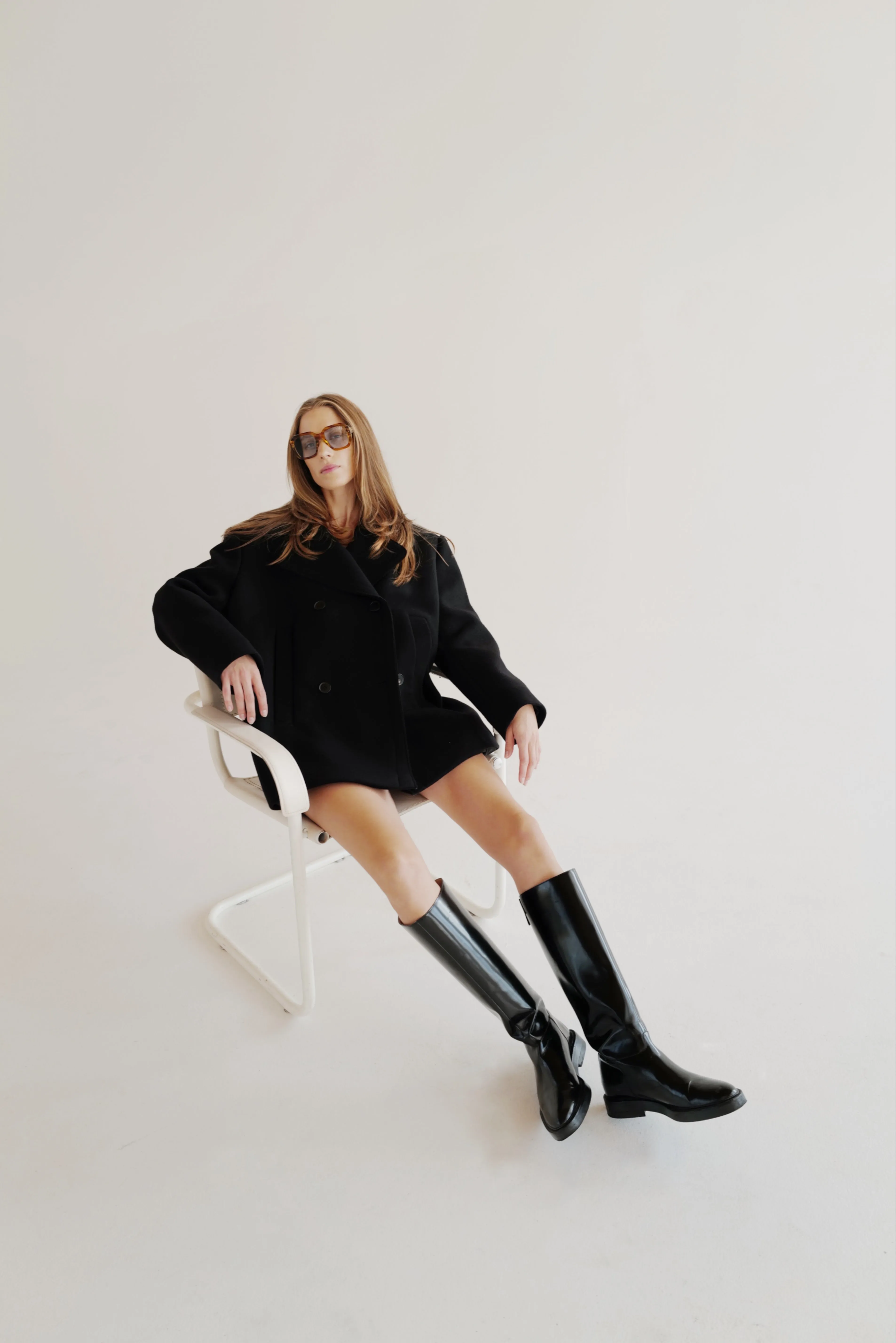 Wool Double-Breasted Pea Coat COPEN  FW24